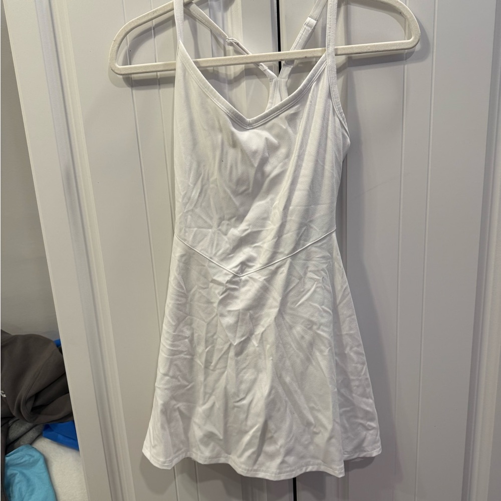 White Strappy Dress